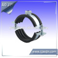 pipe clamp with rubber